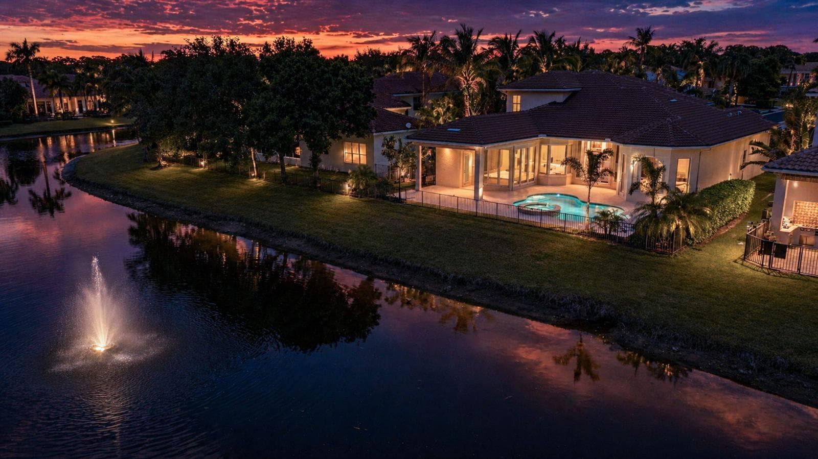 Sunset Exterior Back
