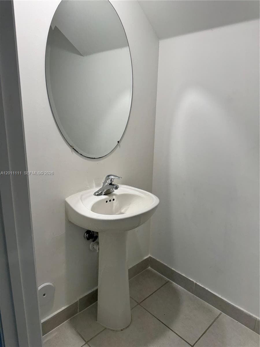 1/2 bathroom downstairs
