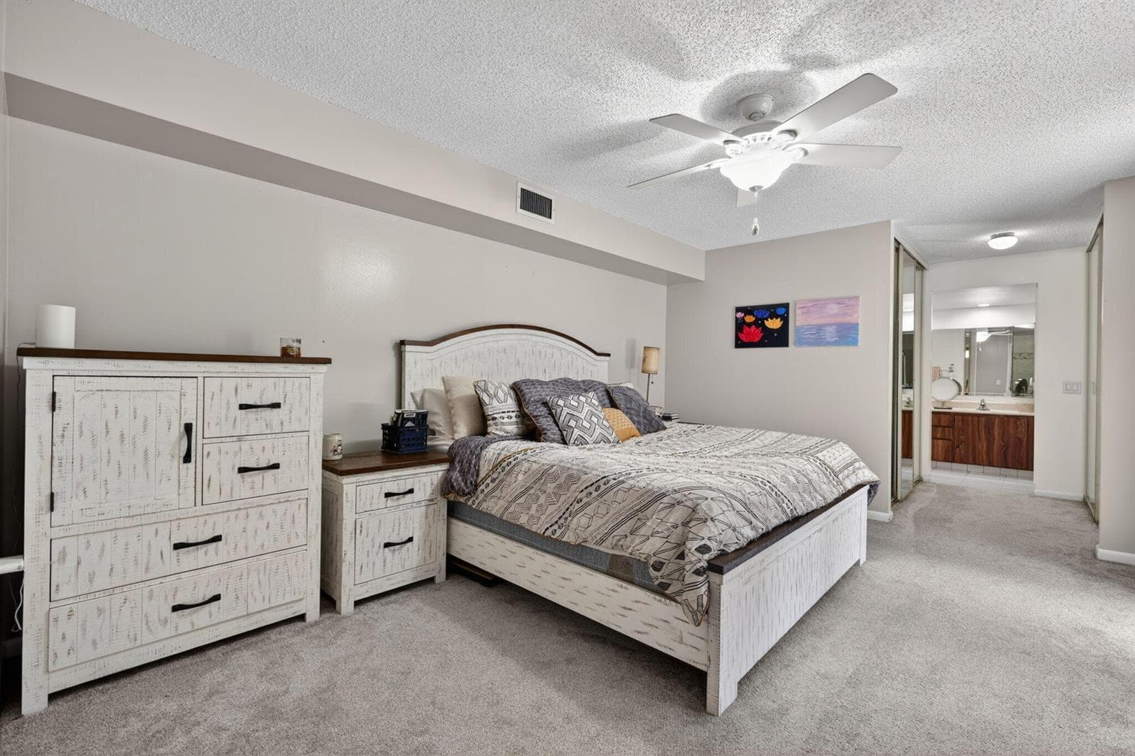 Large primary bedroom