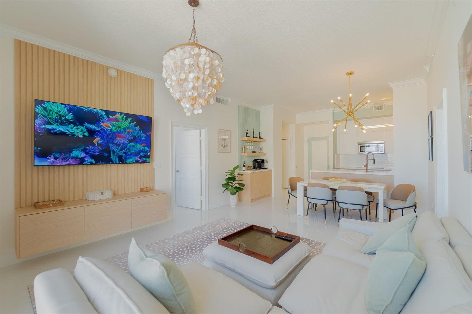 Remodeled Living and Dining Areas