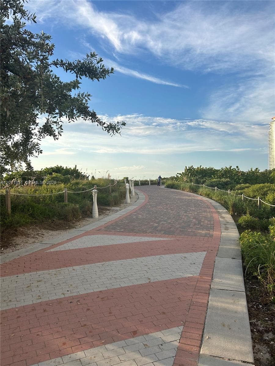 the boardwalk