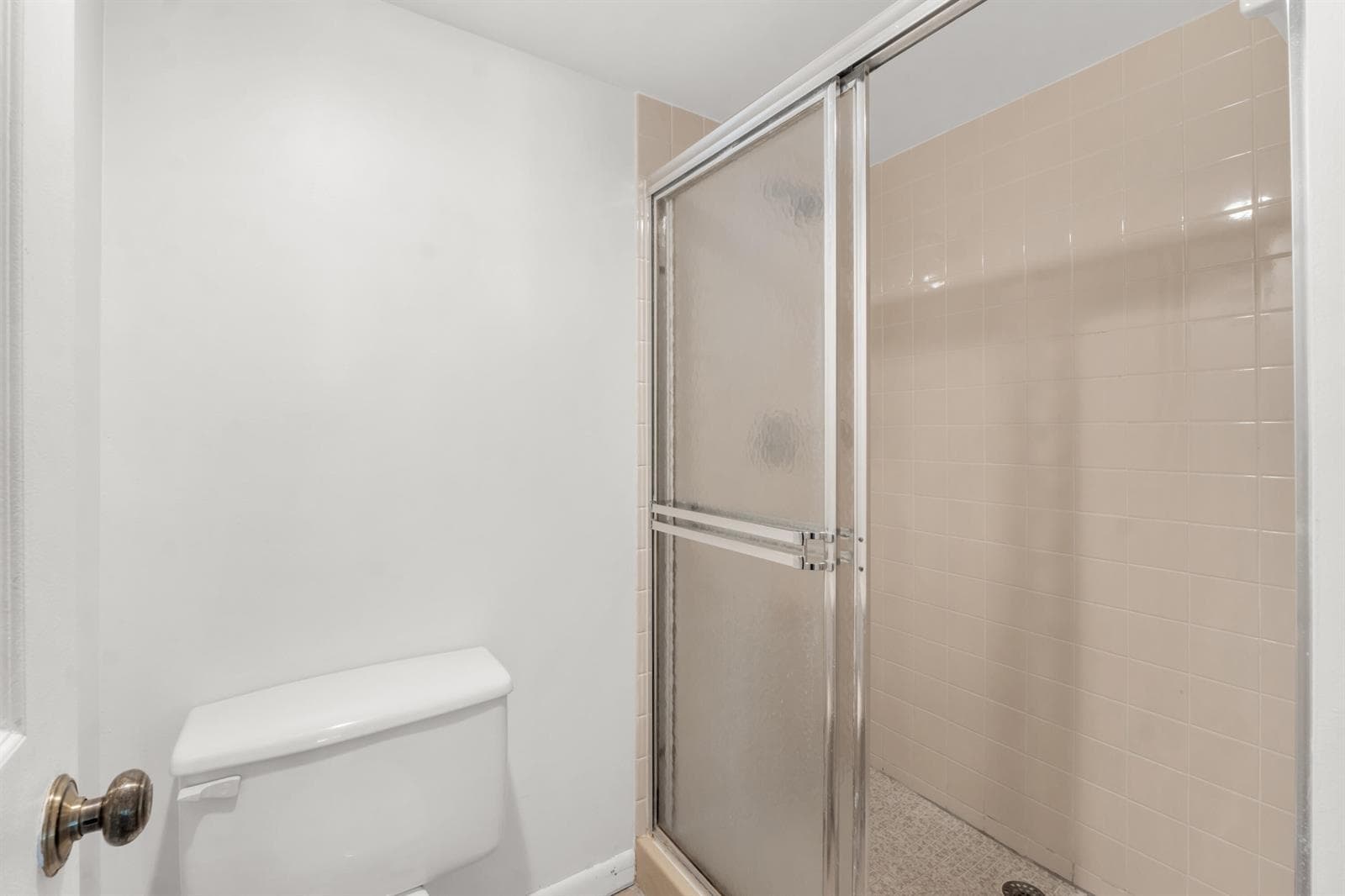 Primary bathroom shower