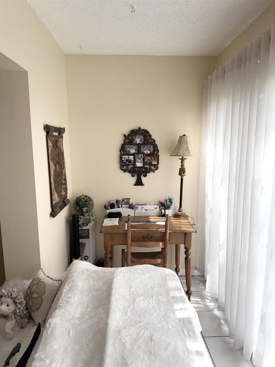 Nook area for a desk