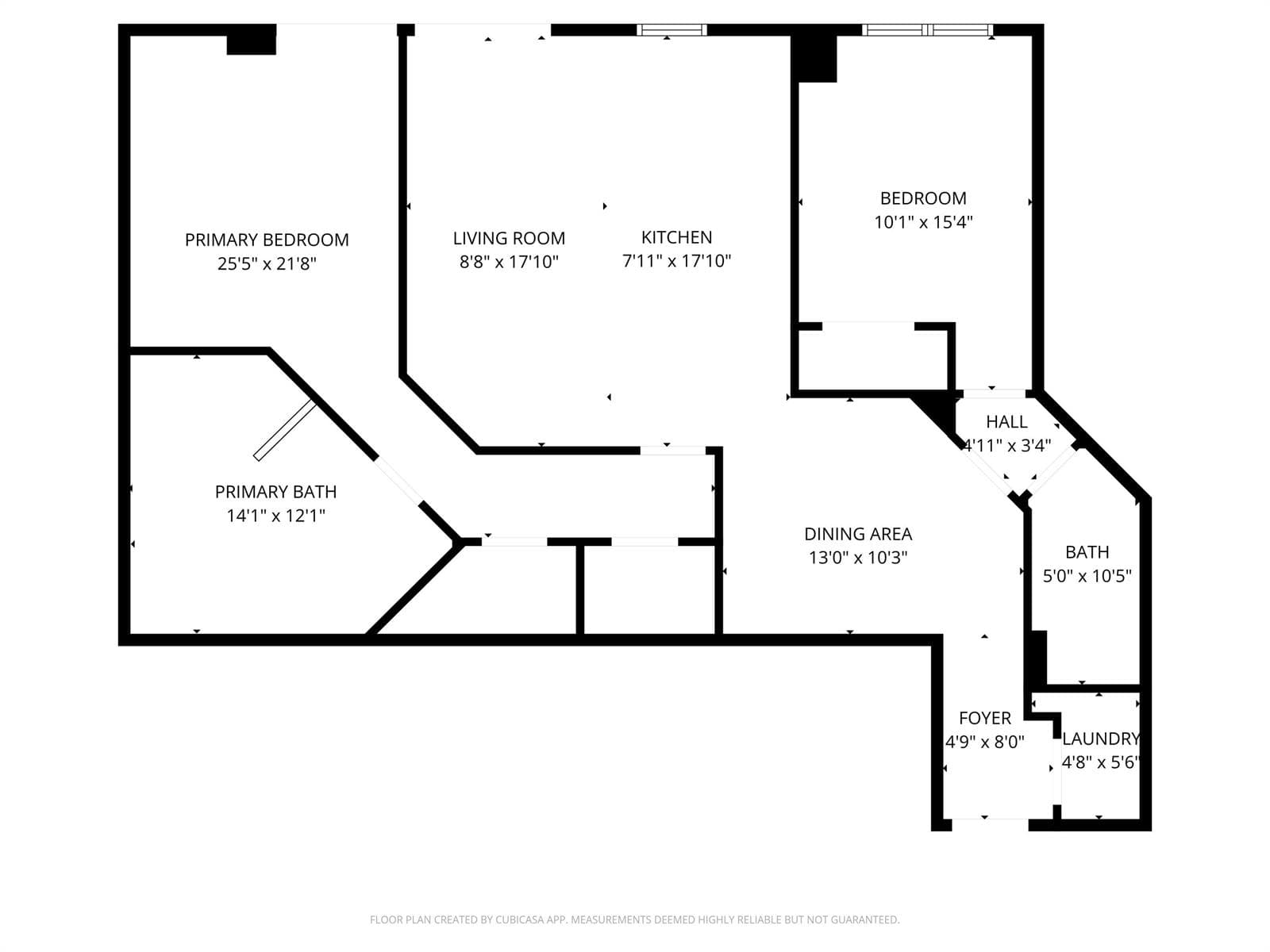 Floor Plan Unit 207E