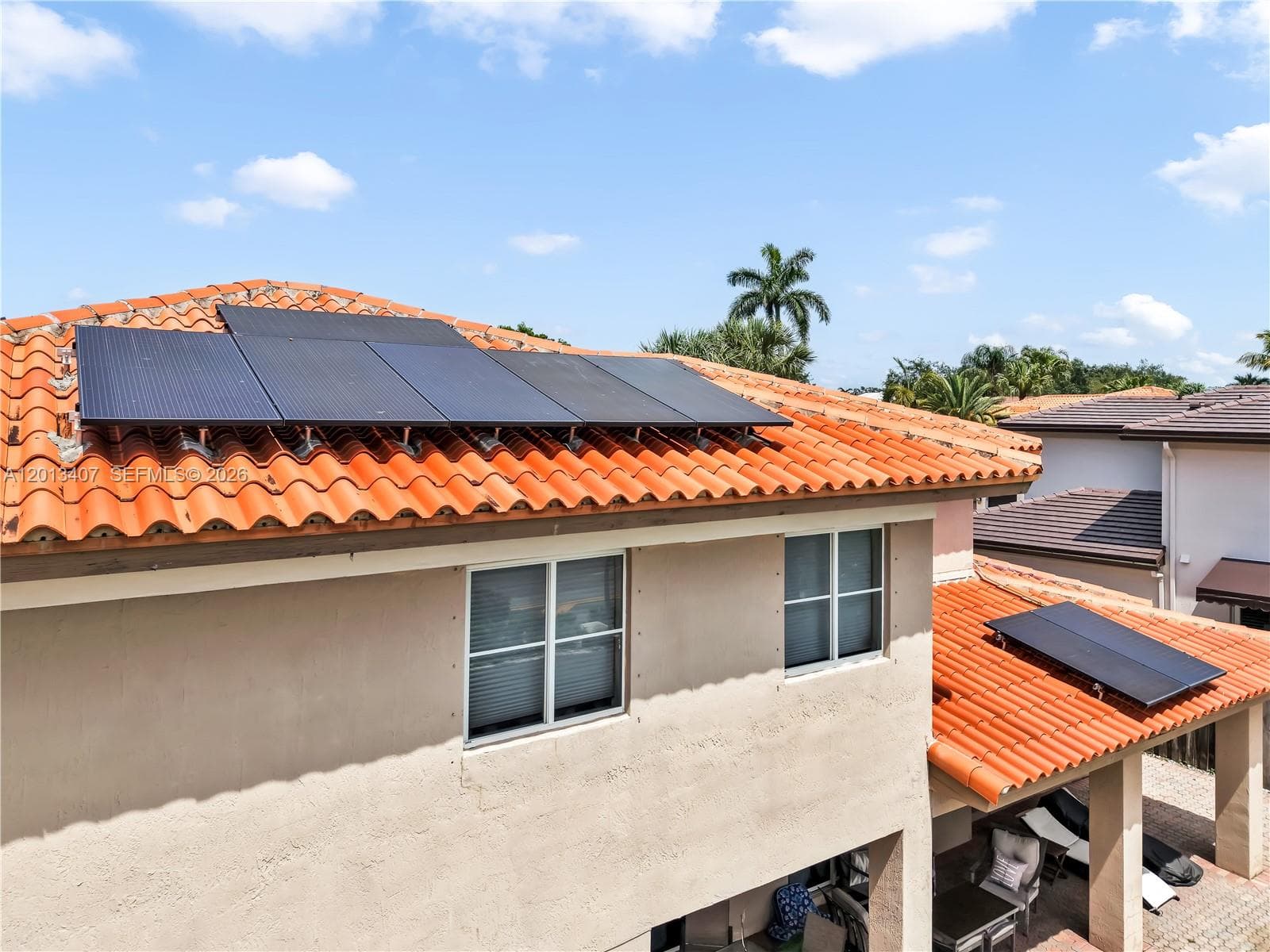 Solar Panels View