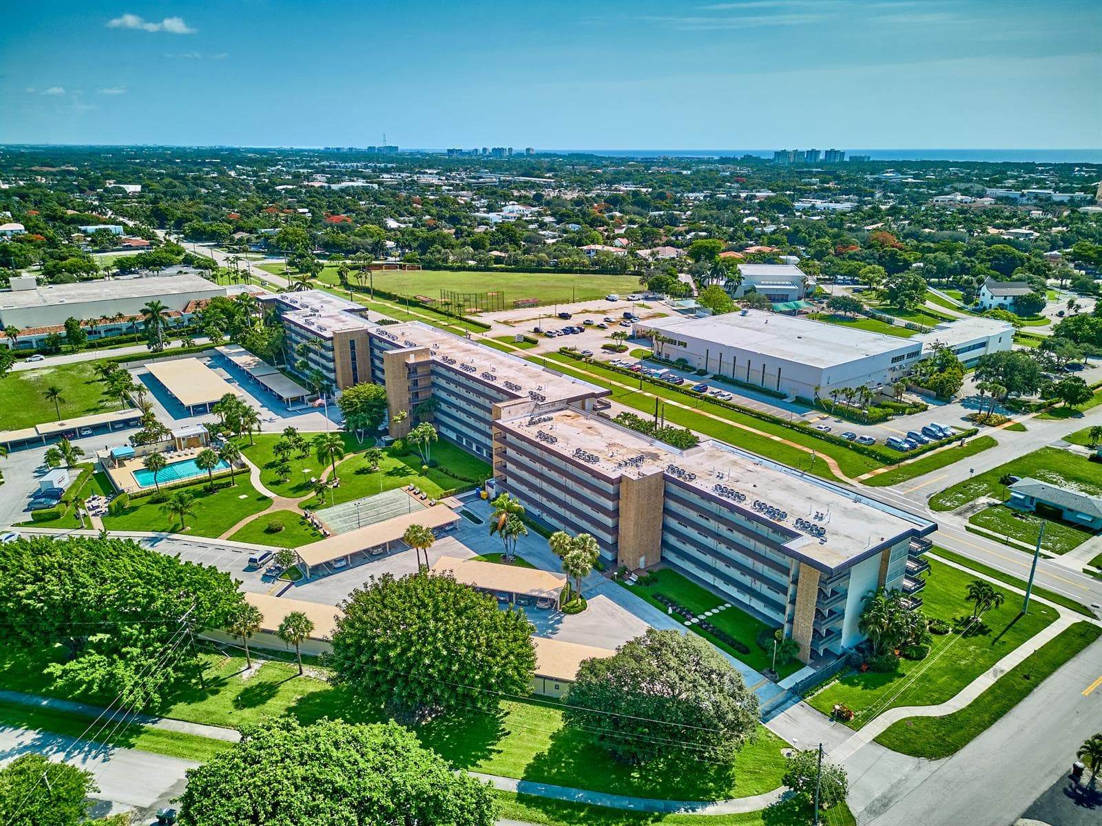 Aerial of Community