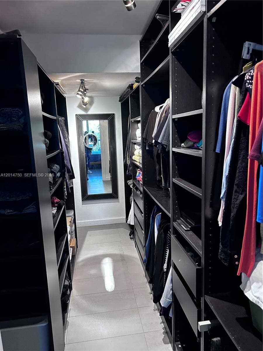Master Closet - custom walk in closet.