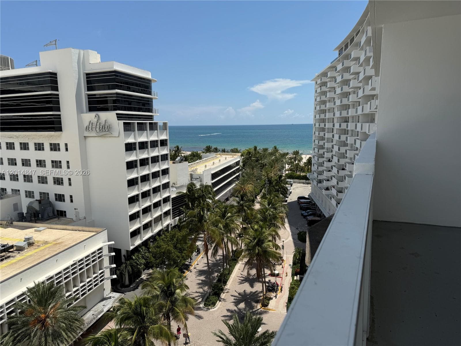 View from balcony