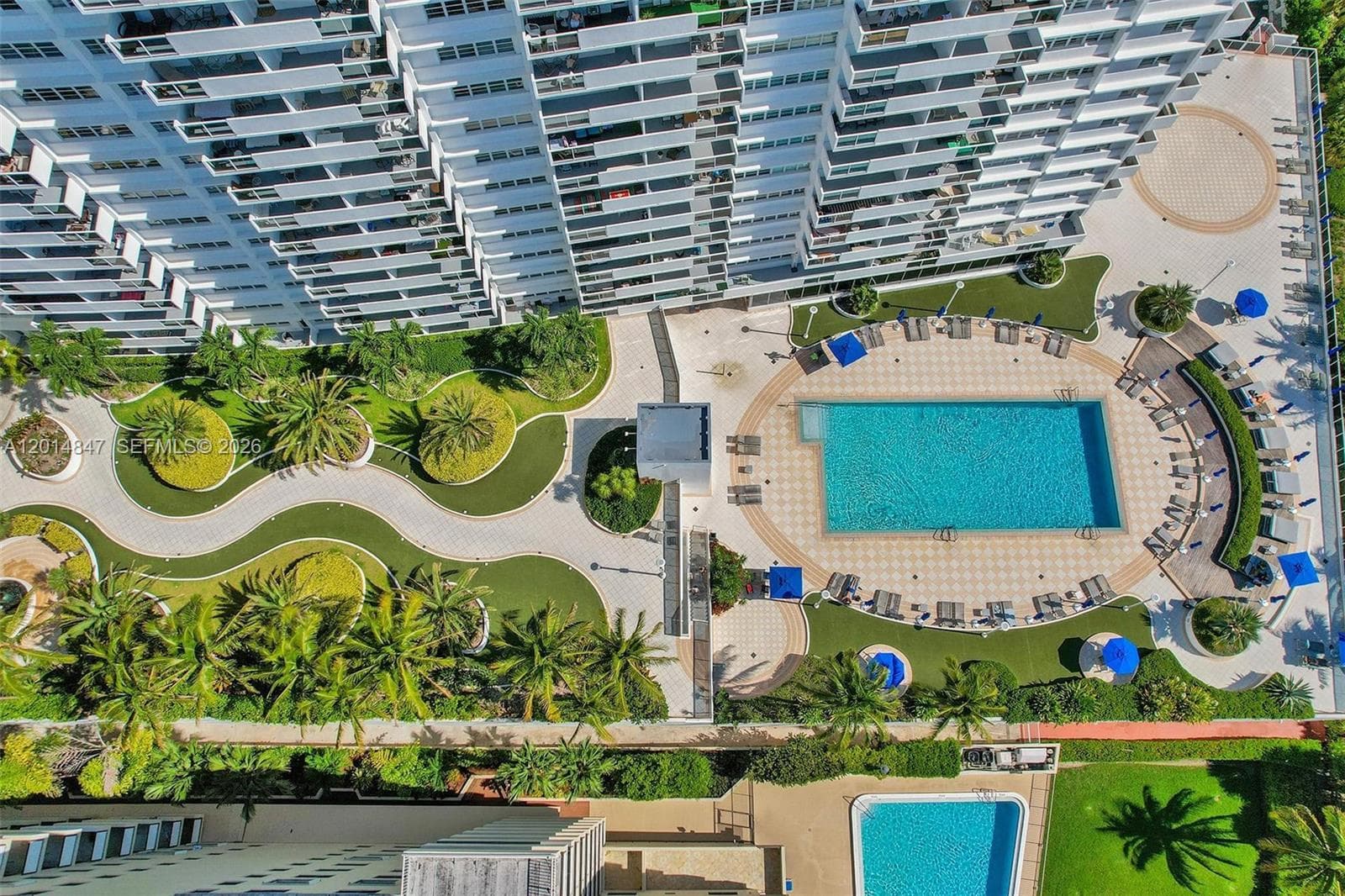 heated pool