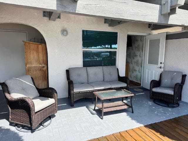 pam first floor deck area