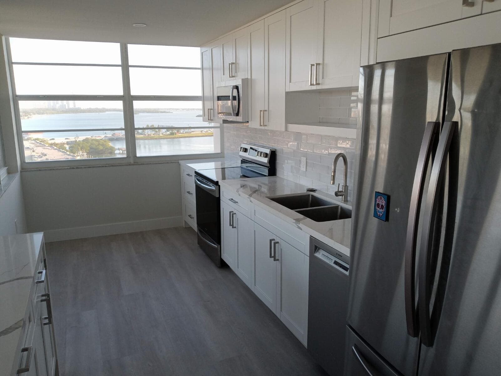 Kitchen long view