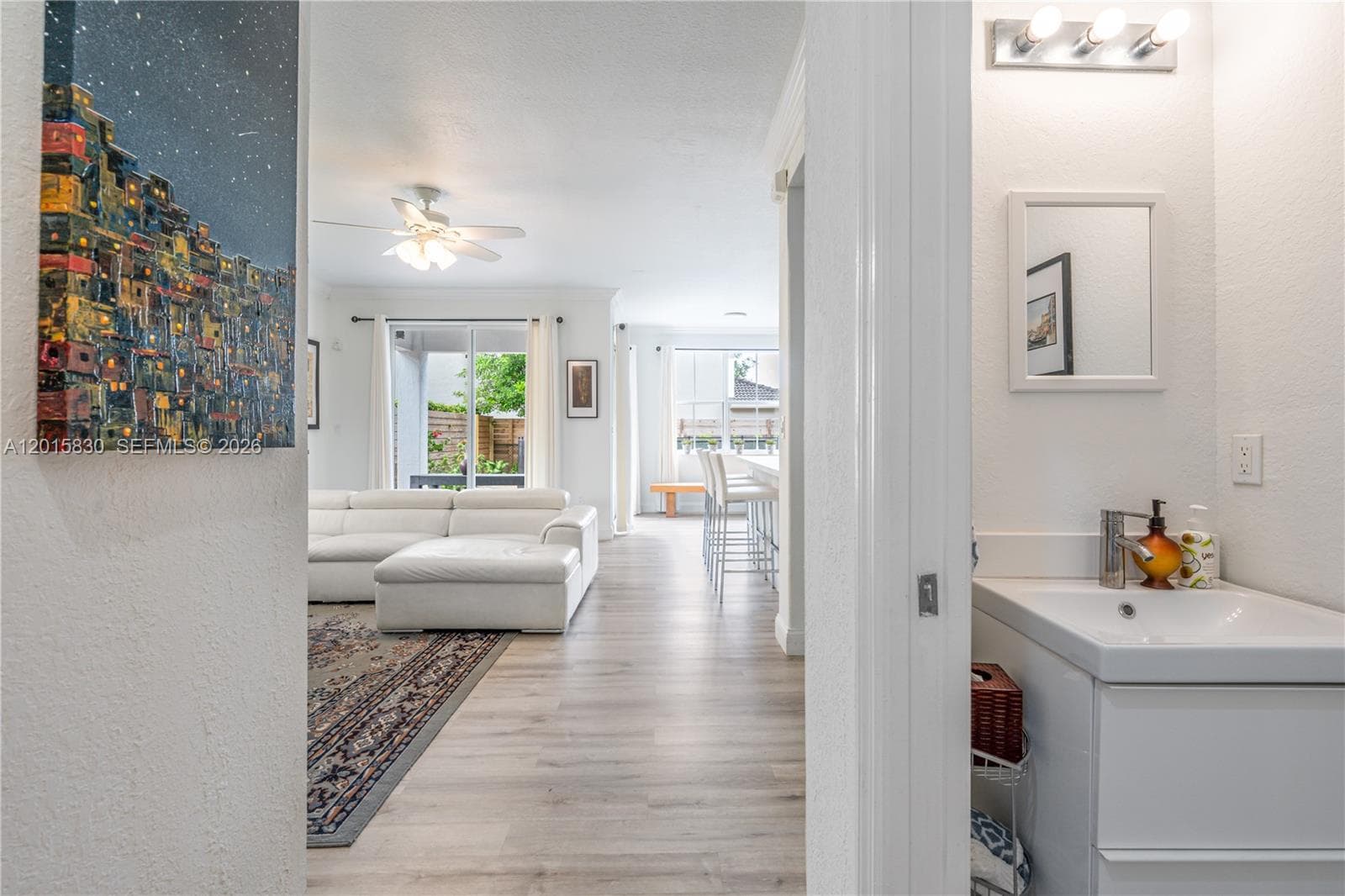 Half Bath on 1st Floor