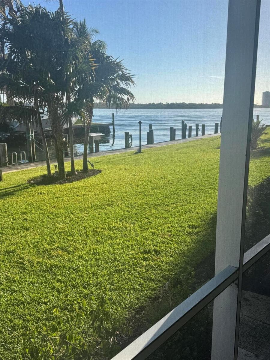 view from living room