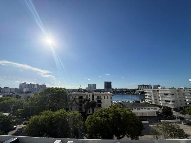 View from the balcony