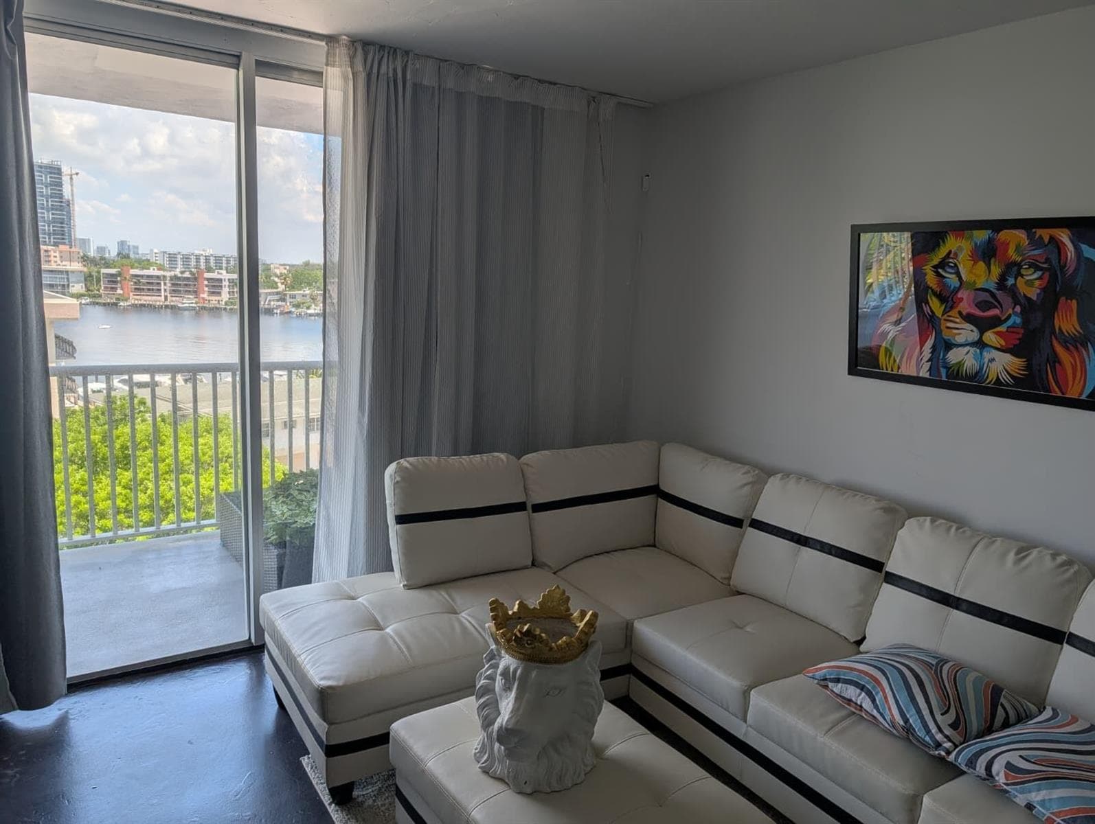 Living room view