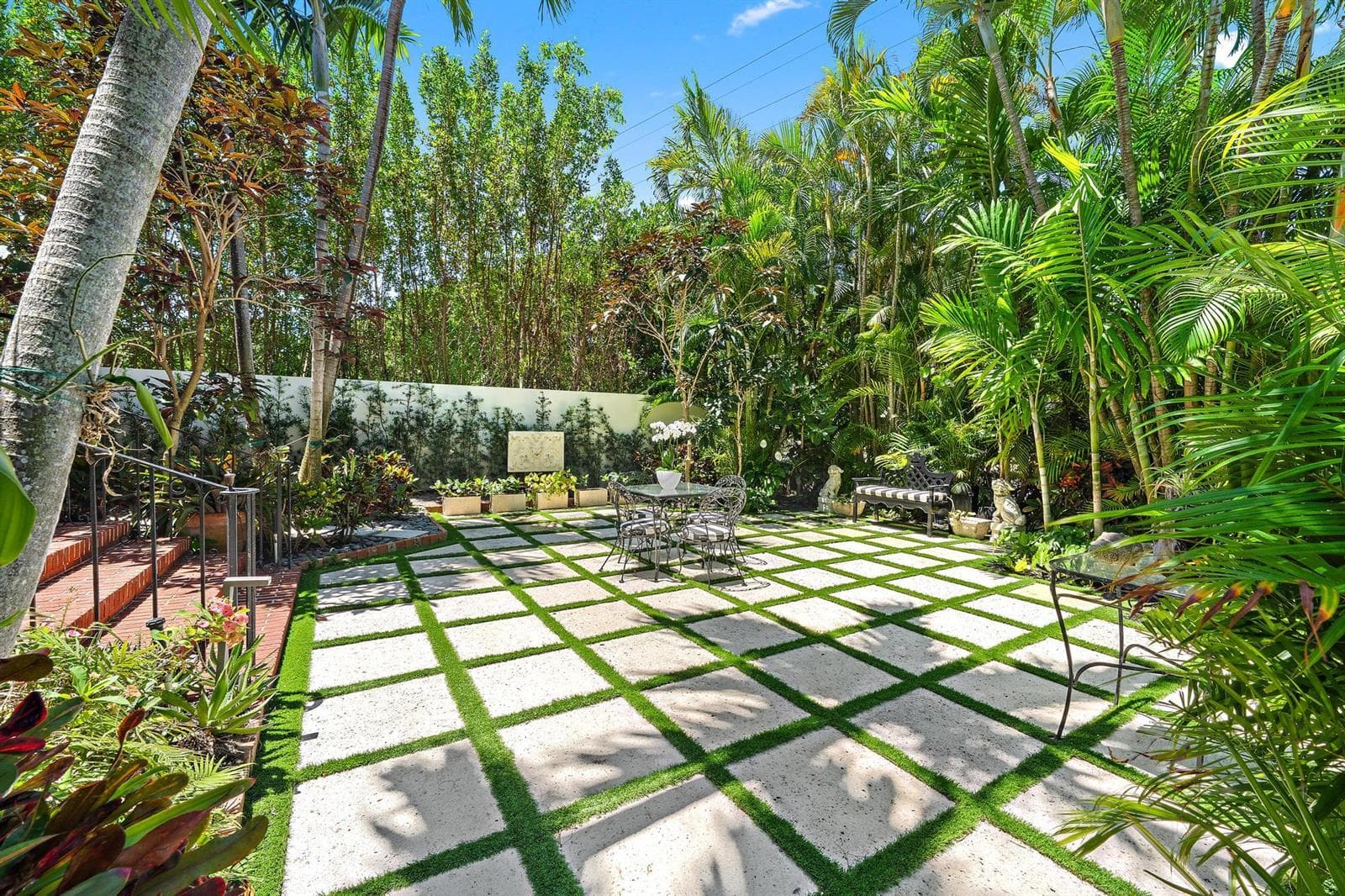 Front courtyard