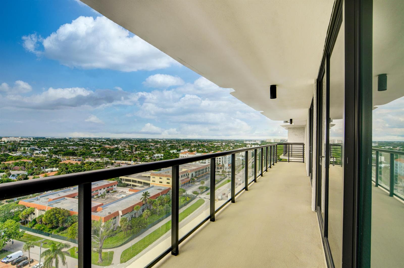West Balcony facing North