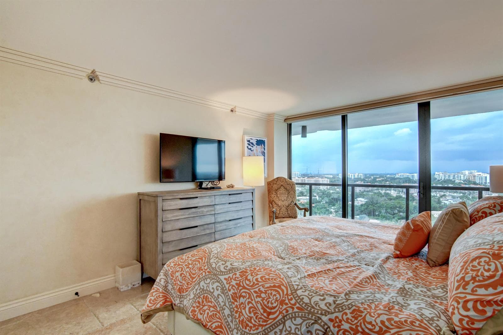 Lake Boca View from Guest Bedroom