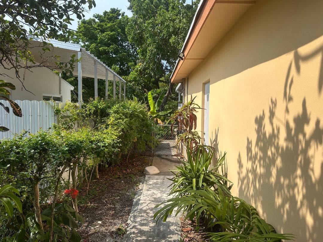 Side of house