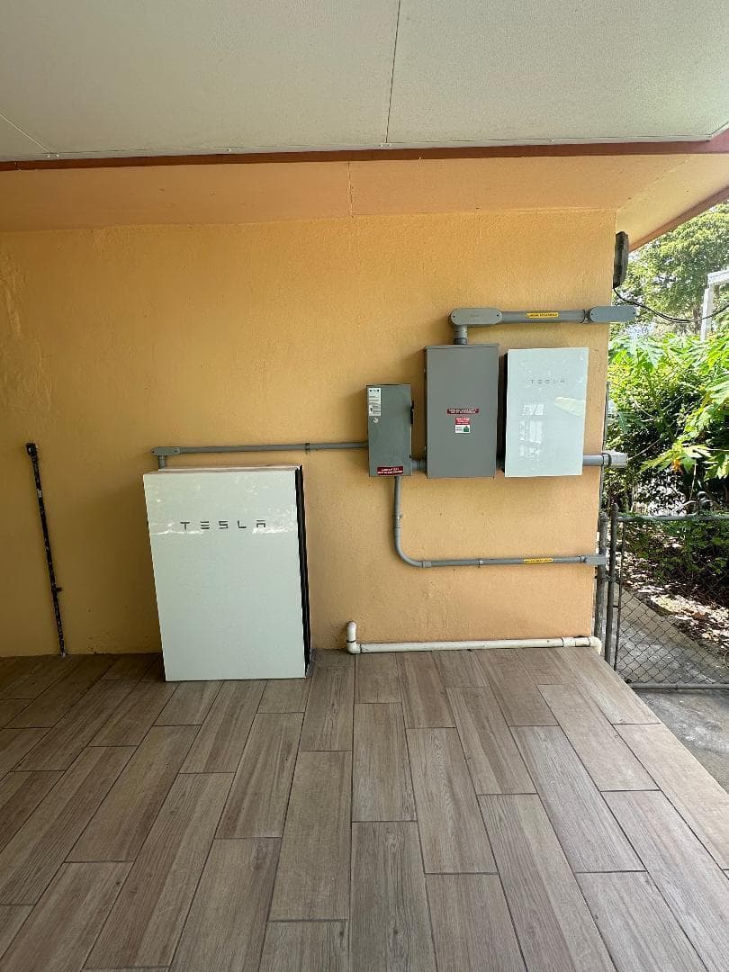Solar panel setup