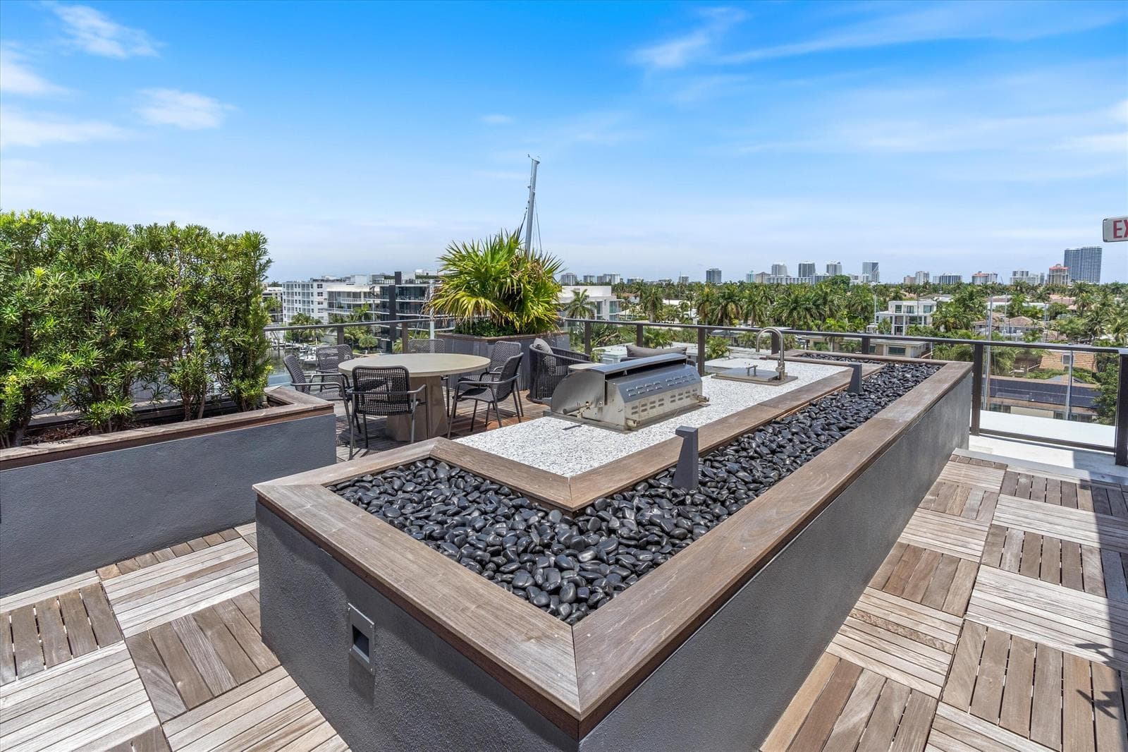 Private Rooftop Summer Kitchen