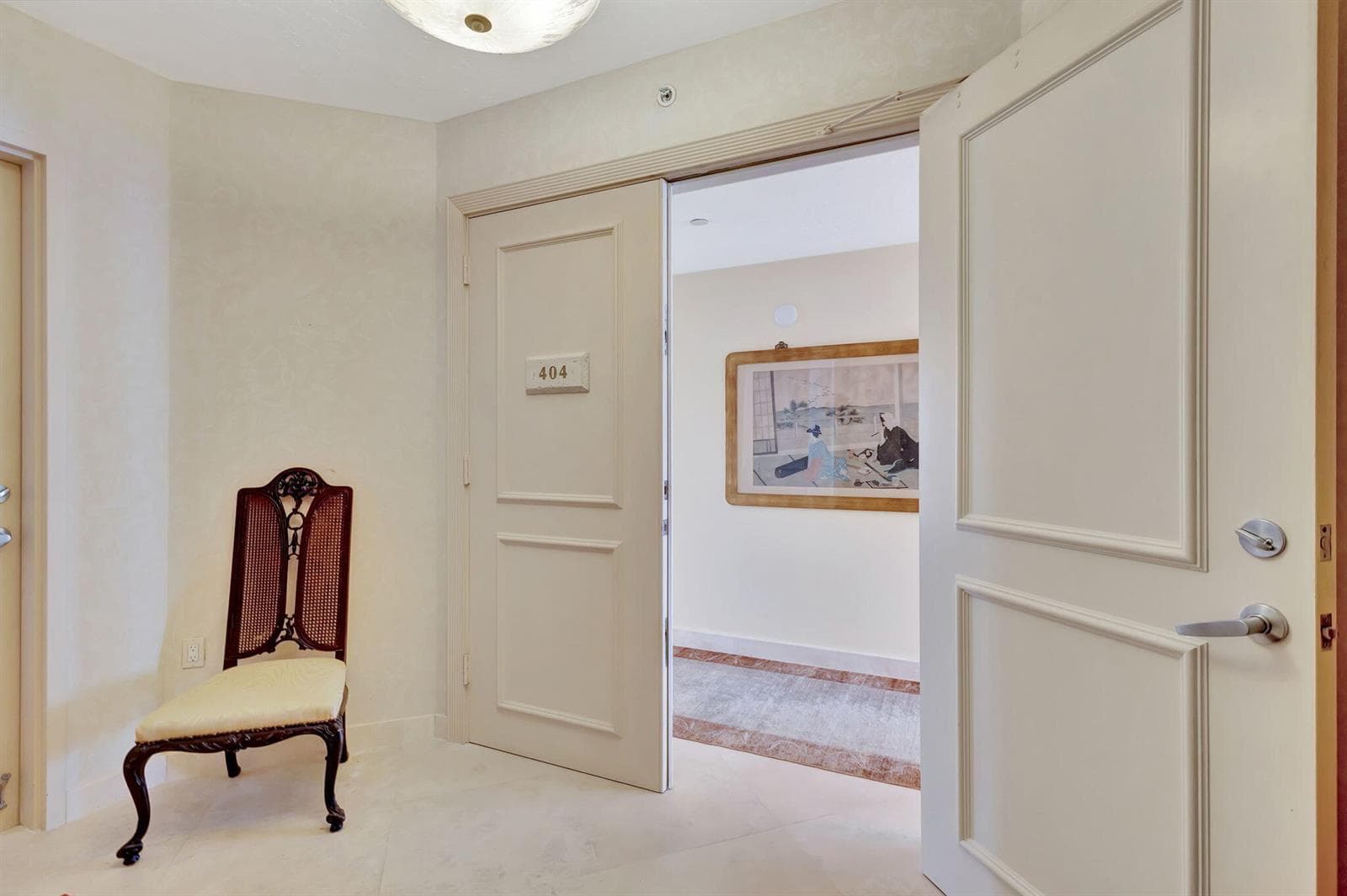 Private Elevator Entry Foyer