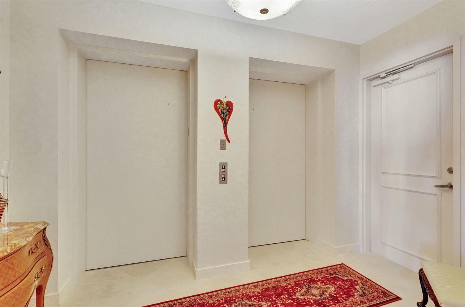 Private Elevator Entry Foyer
