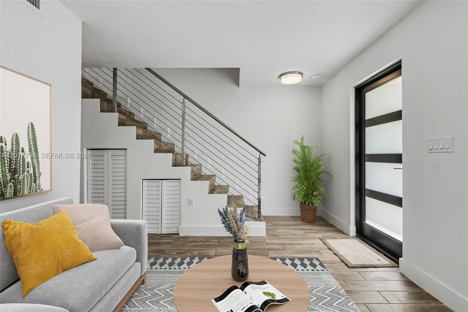 Furniture shown is digitally staged.