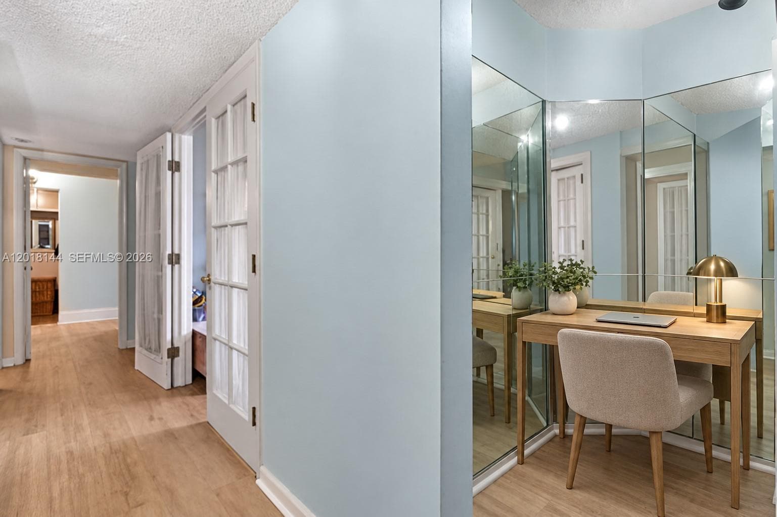 Virtually Staged,  Currently a bar area that can be converted - 5'5 x 5'5