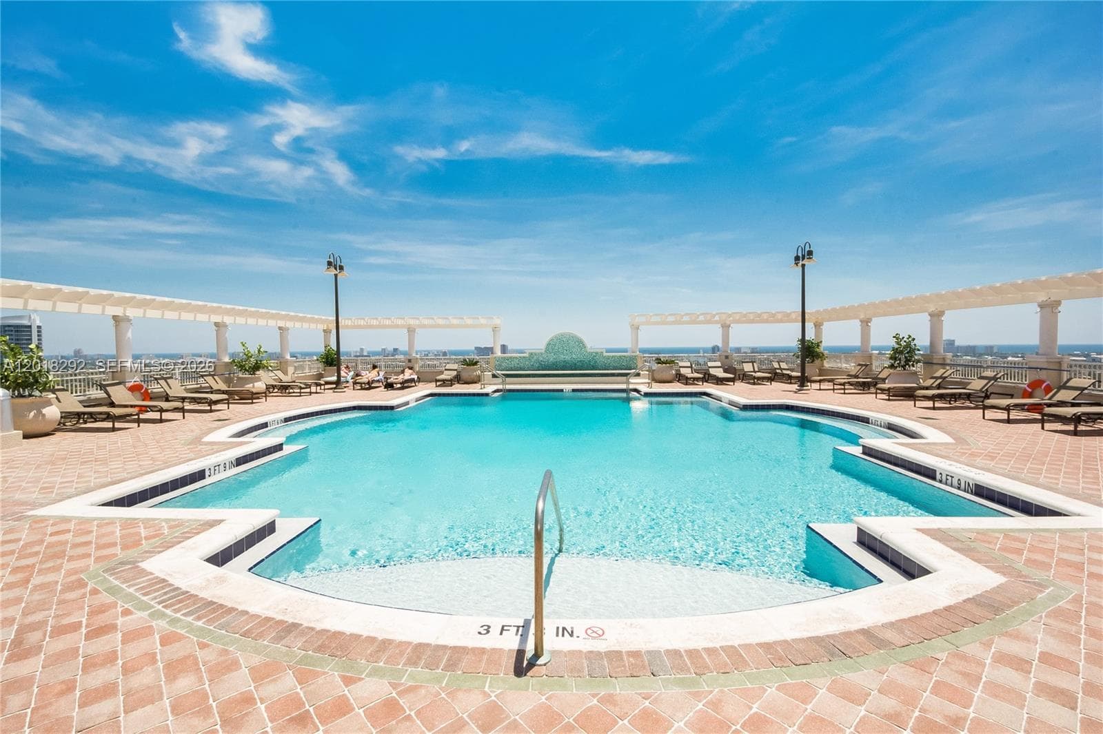 rooftop pool