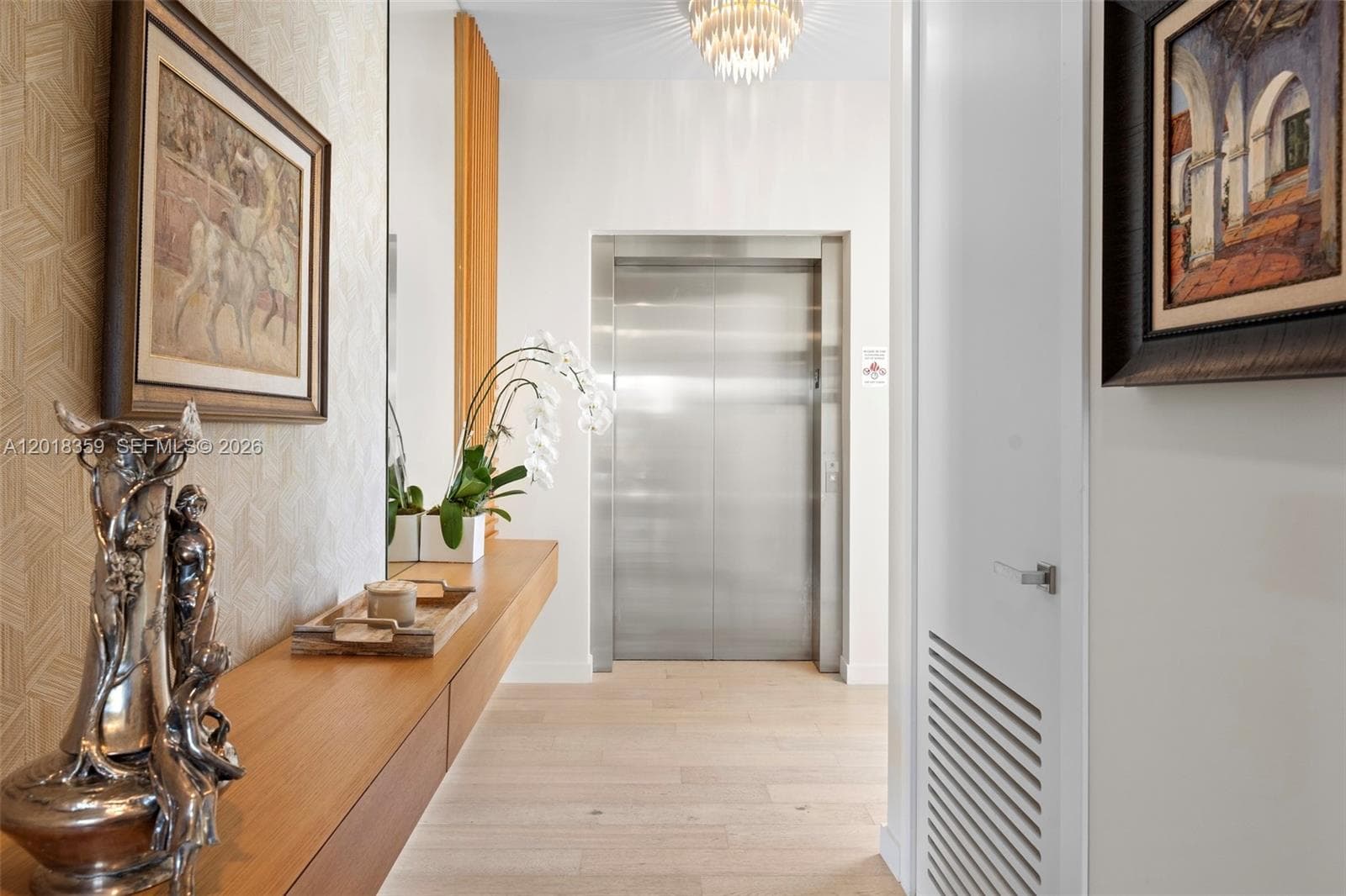 Private Elevator Entrance