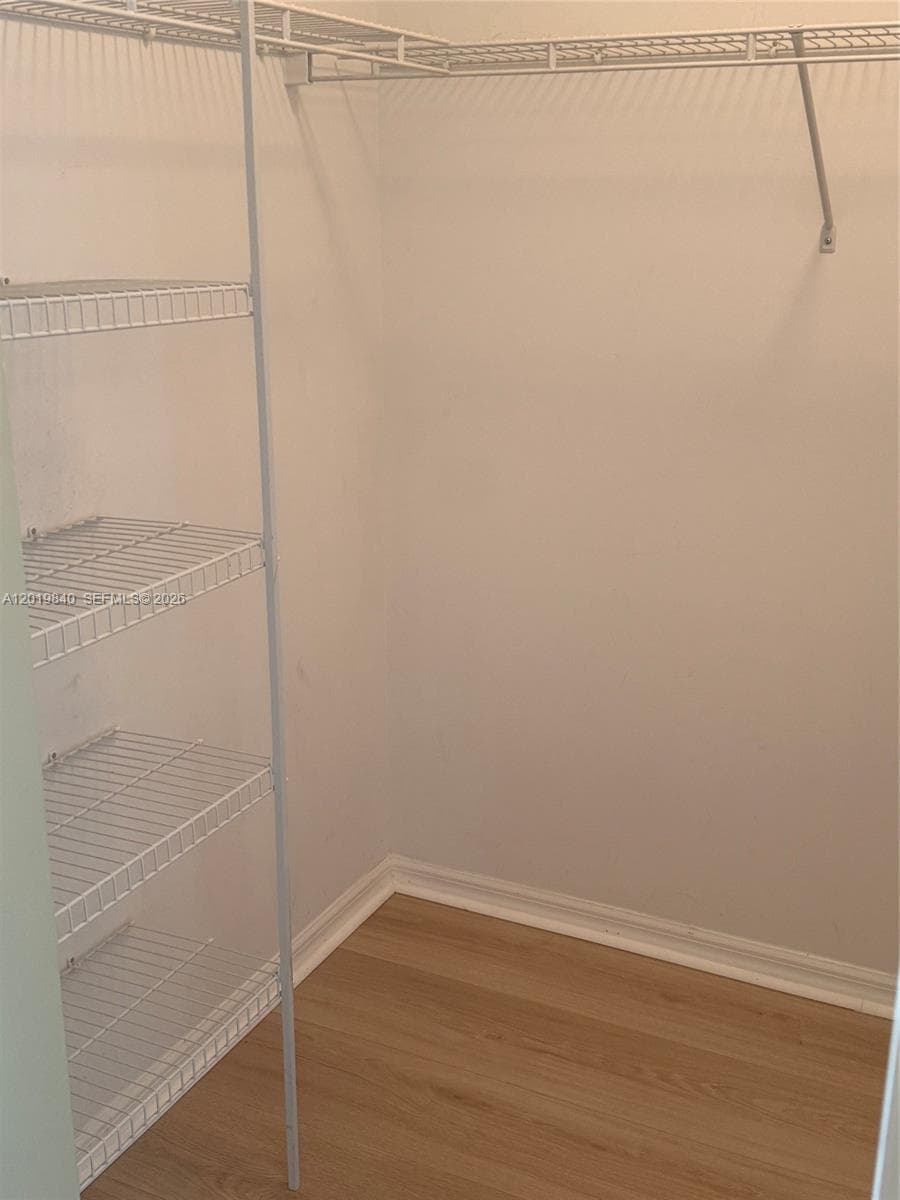 Brand new wood floor