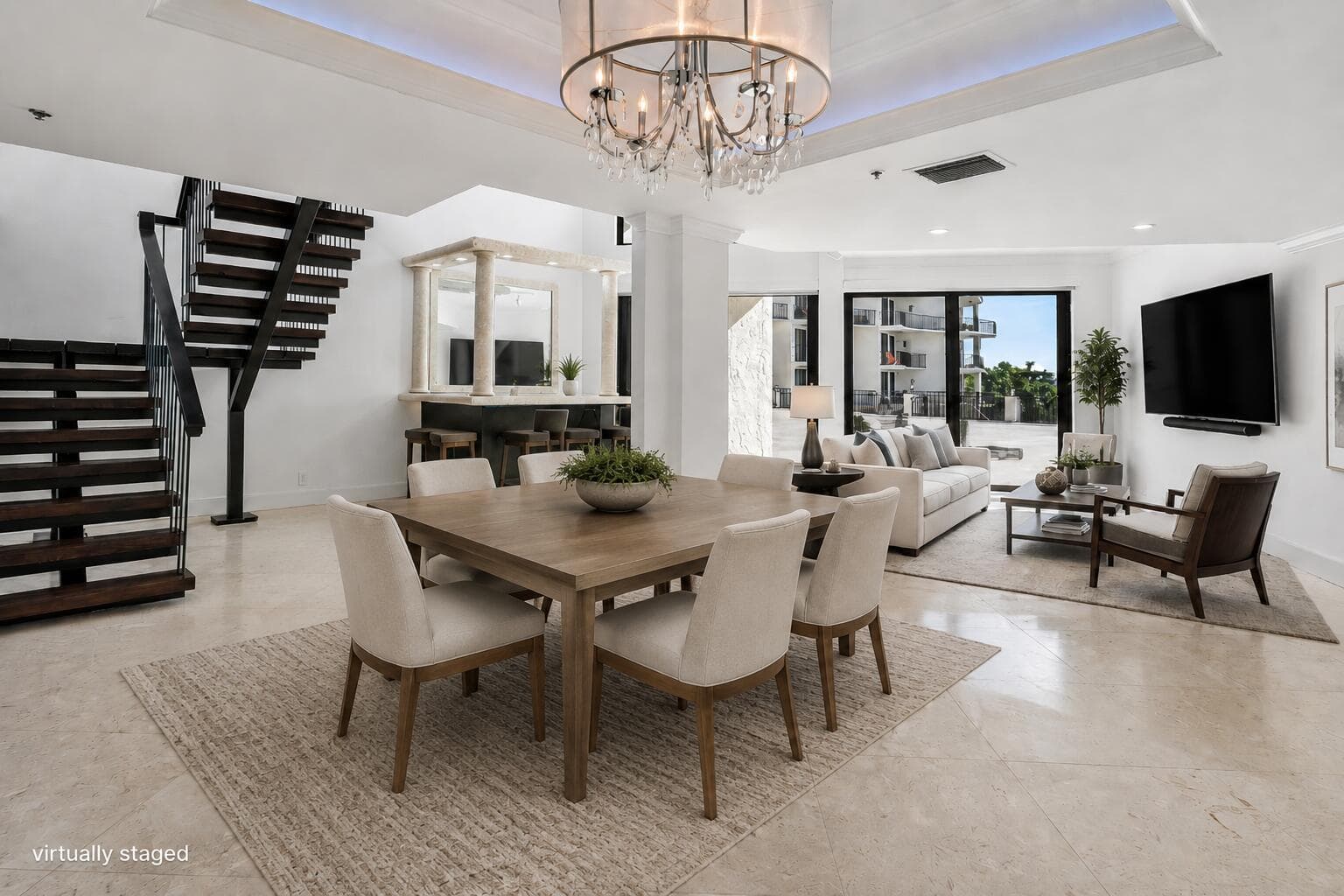 Dining Room, Living Room