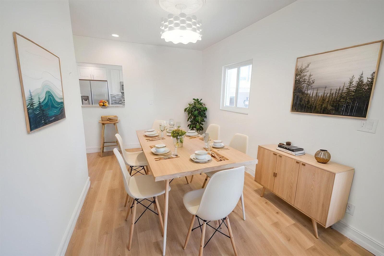 Dining Area - Virtually Staged