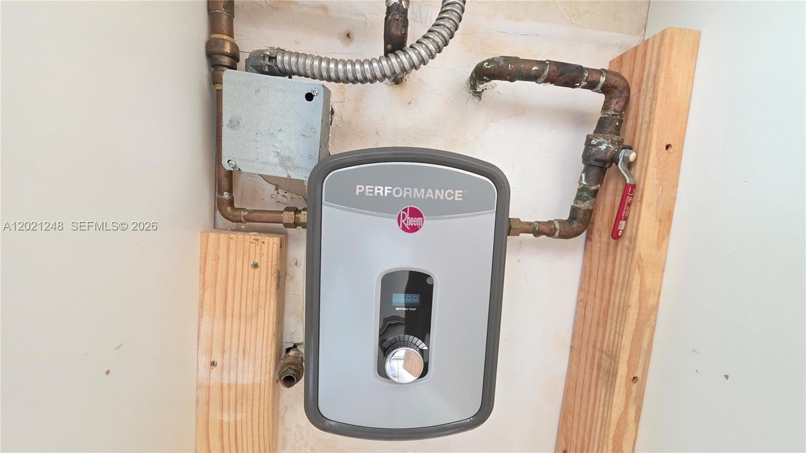 Electric water heater