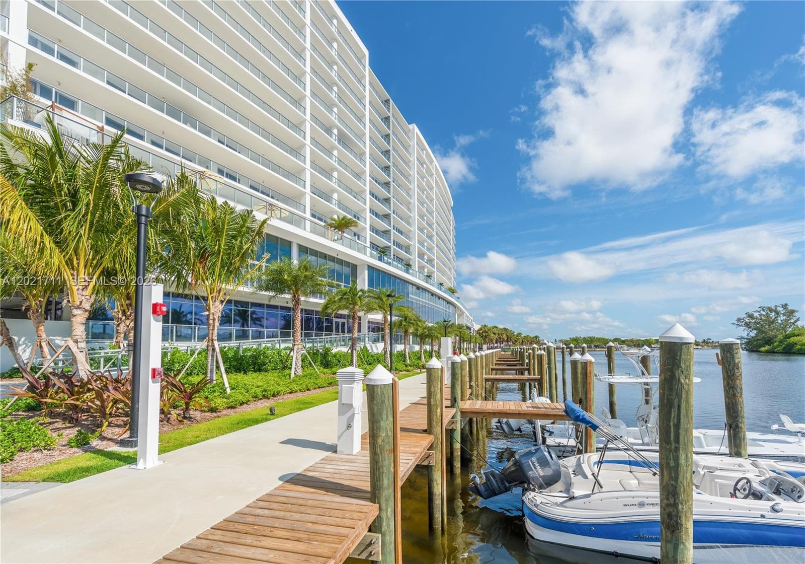 22 Private Boat Slips, Available for Separate Purchase