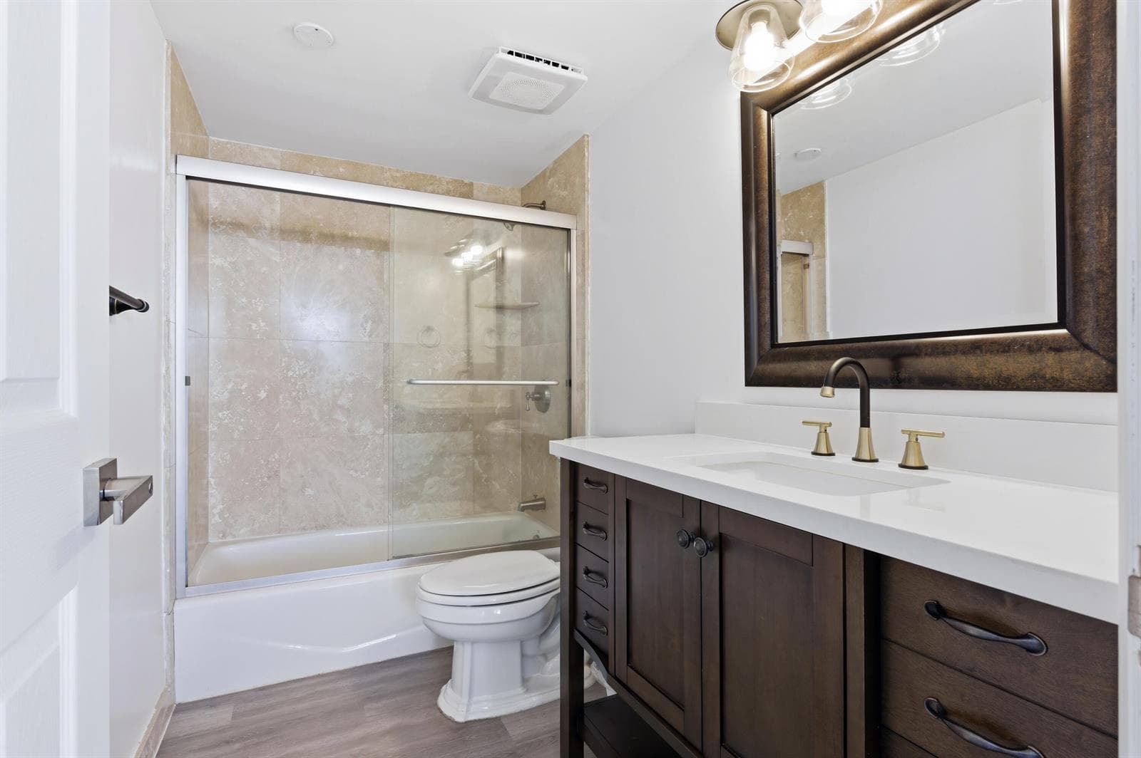 Primary Bathroom w updated finishes