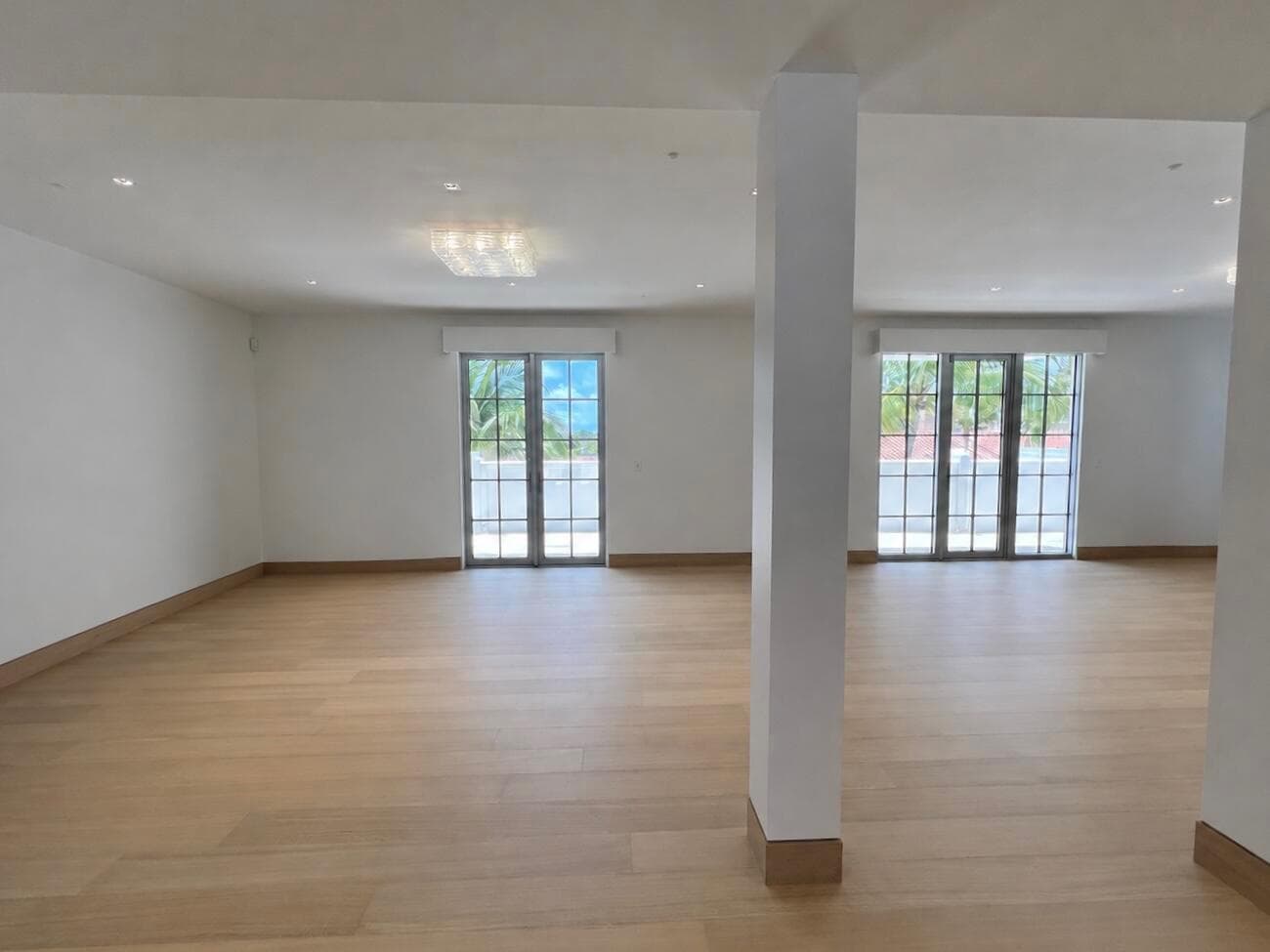 Living Space without furnishings