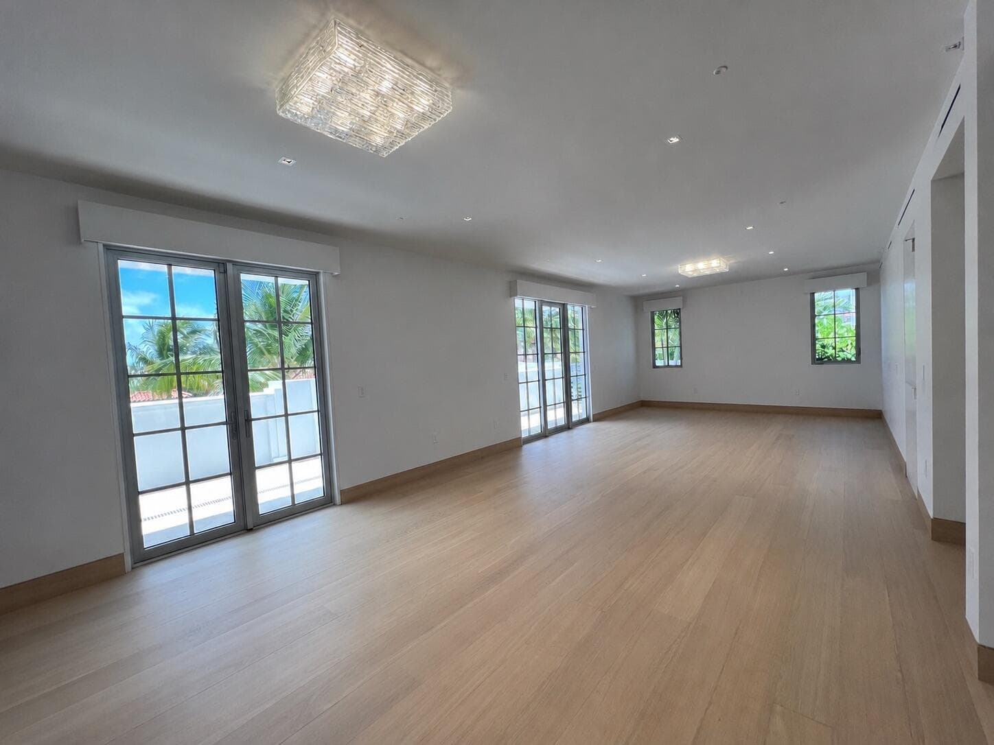 Living Space without furnishings
