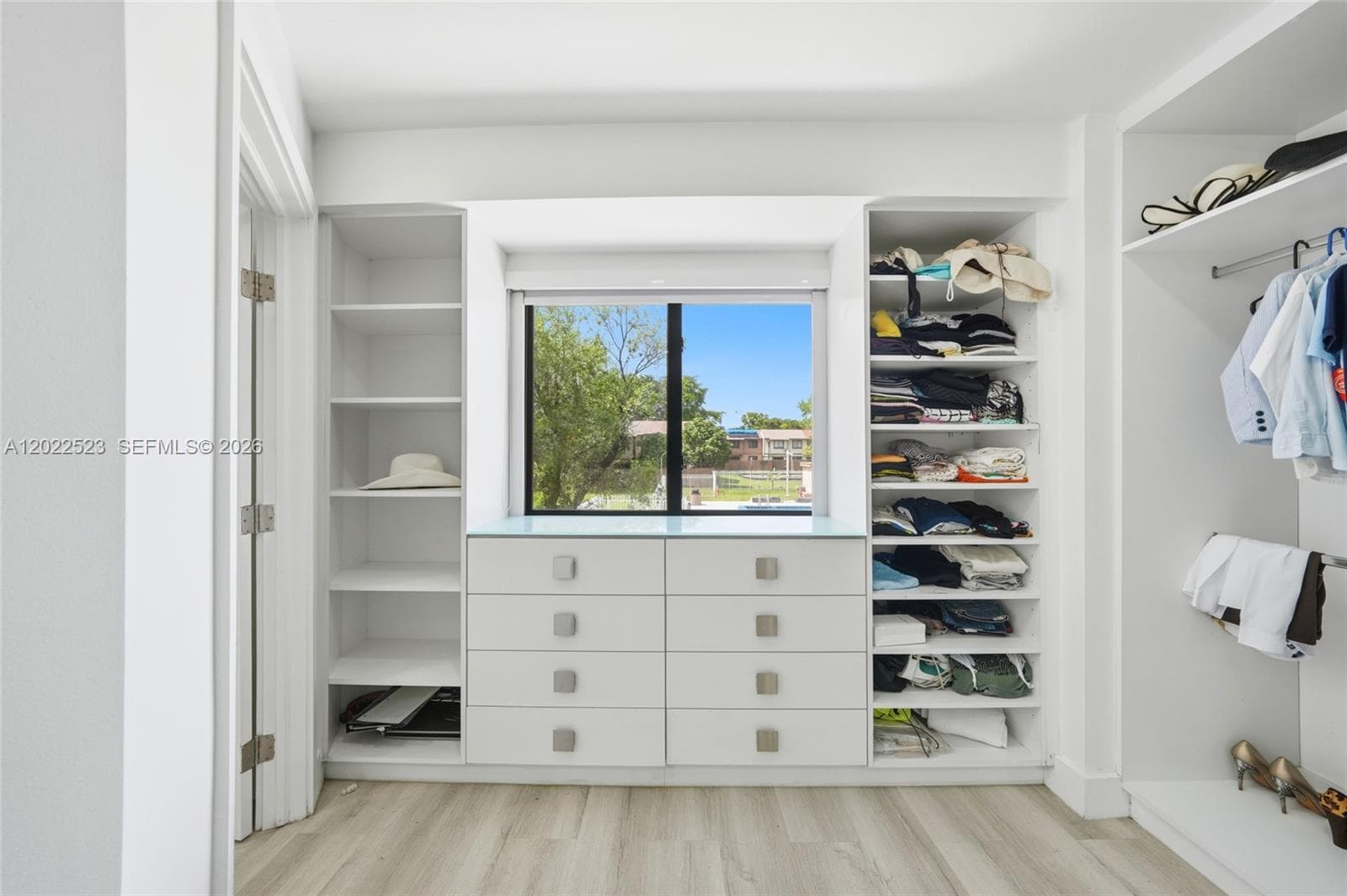 Primary Suite Walk-In Closet
