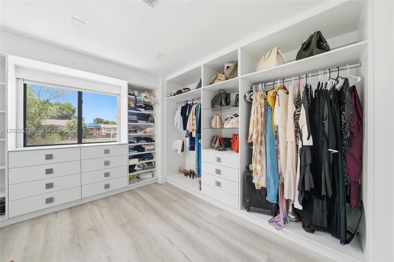 Primary Suite Walk-In Closet