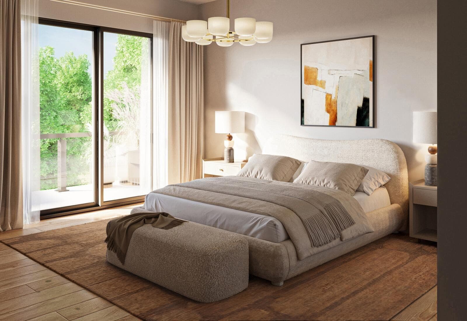 Sunset Luxe -interior finish option