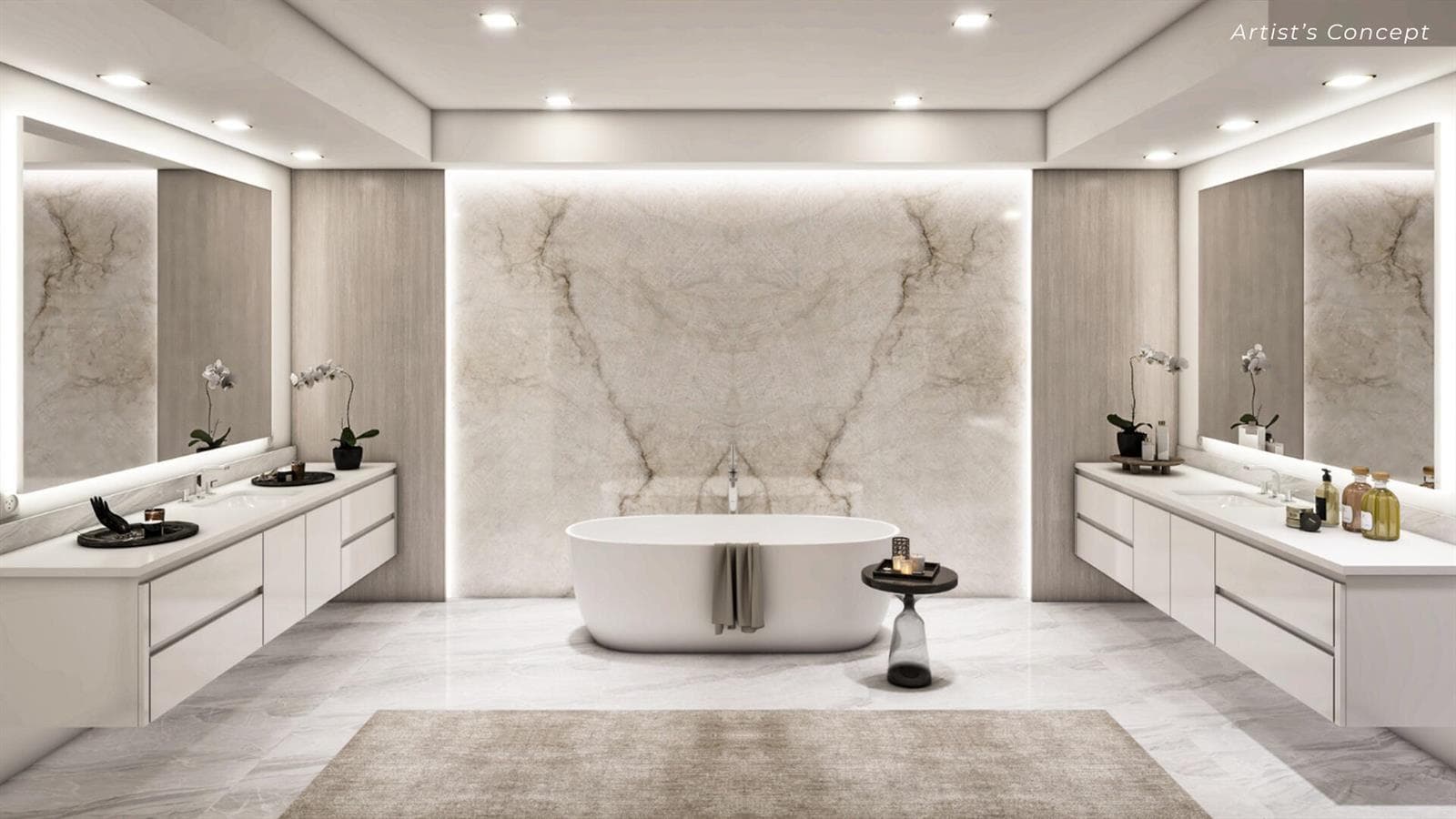 Master Bathroom Artists Concept