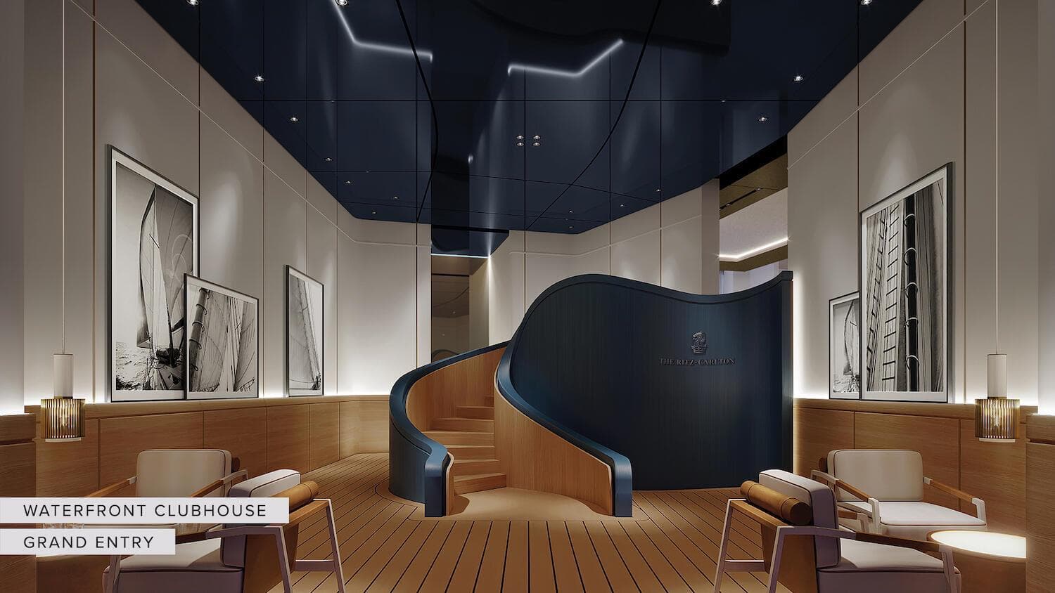 Members Lounge, Grand Entry
