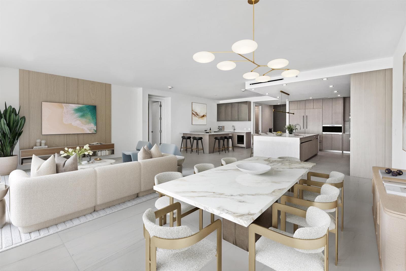 Dining & Living Room