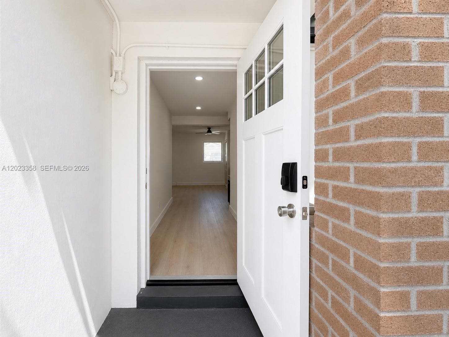 First floor entrance.