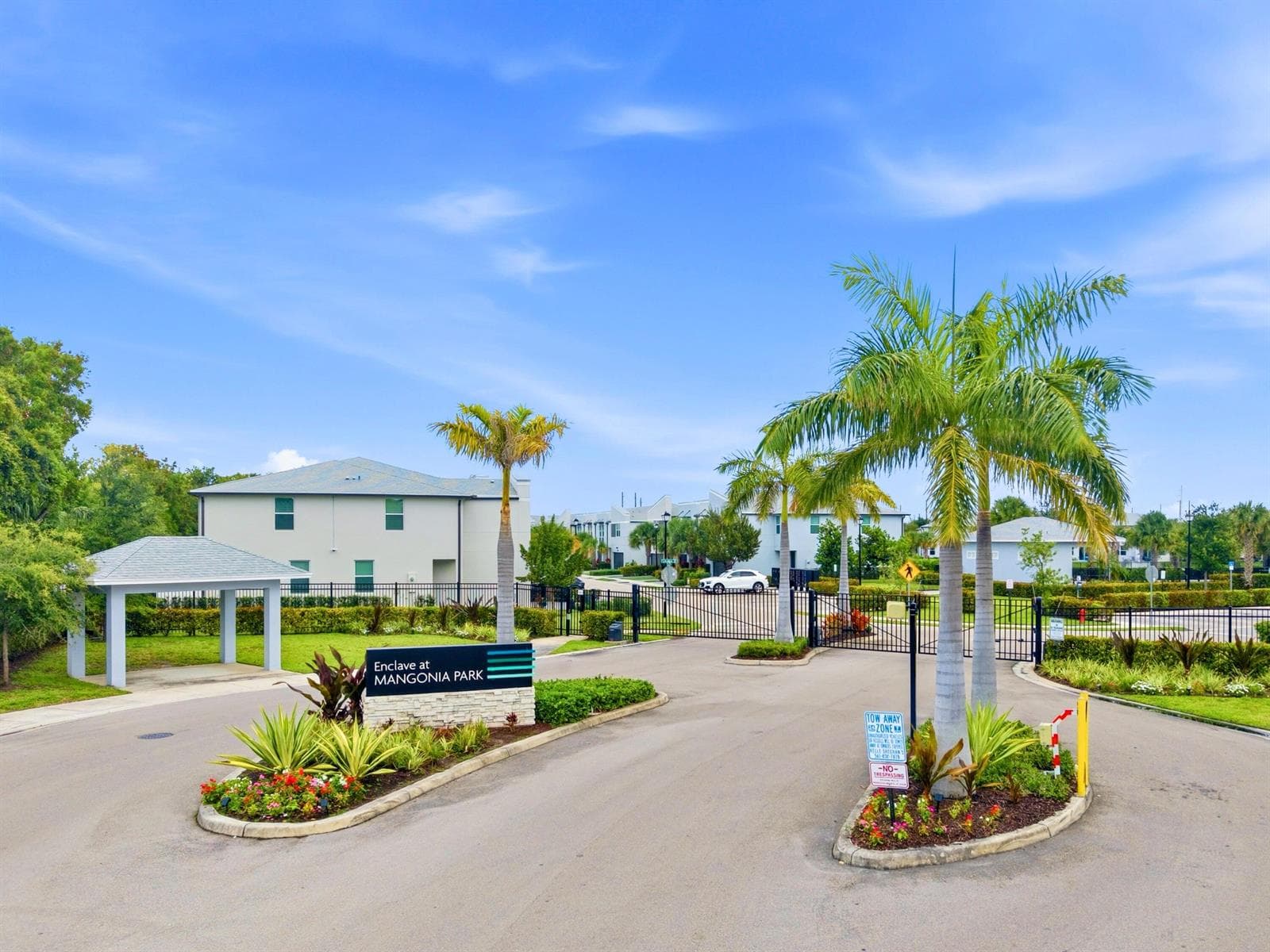 Gated Community Entrance