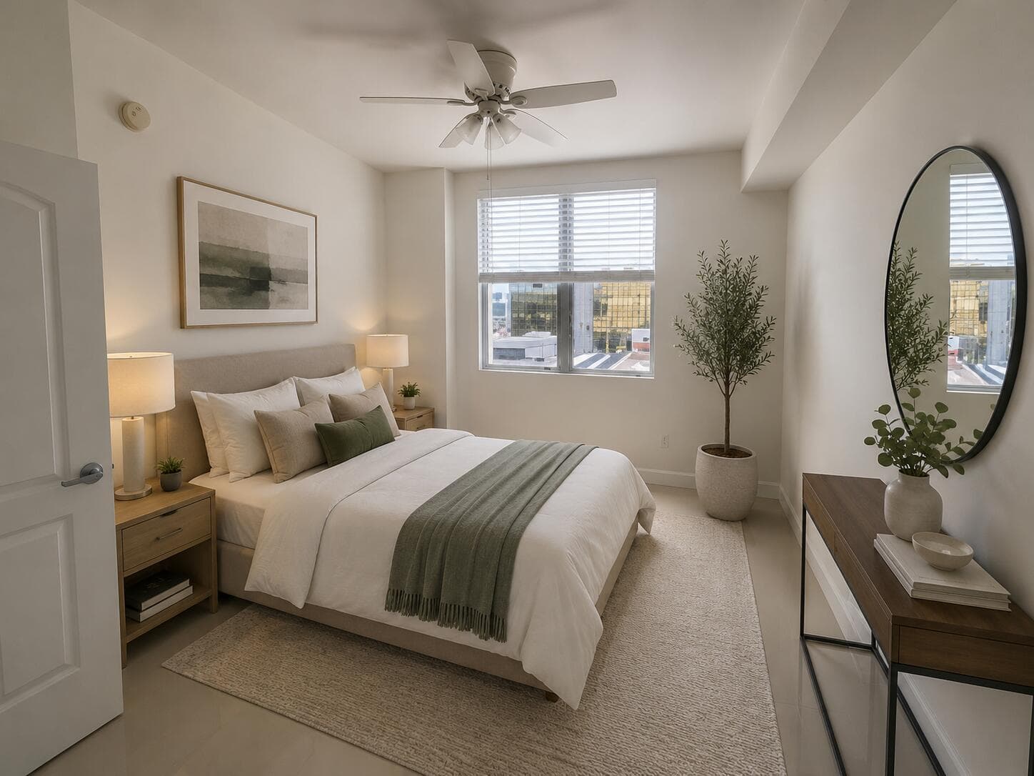 Second Bedroom staged