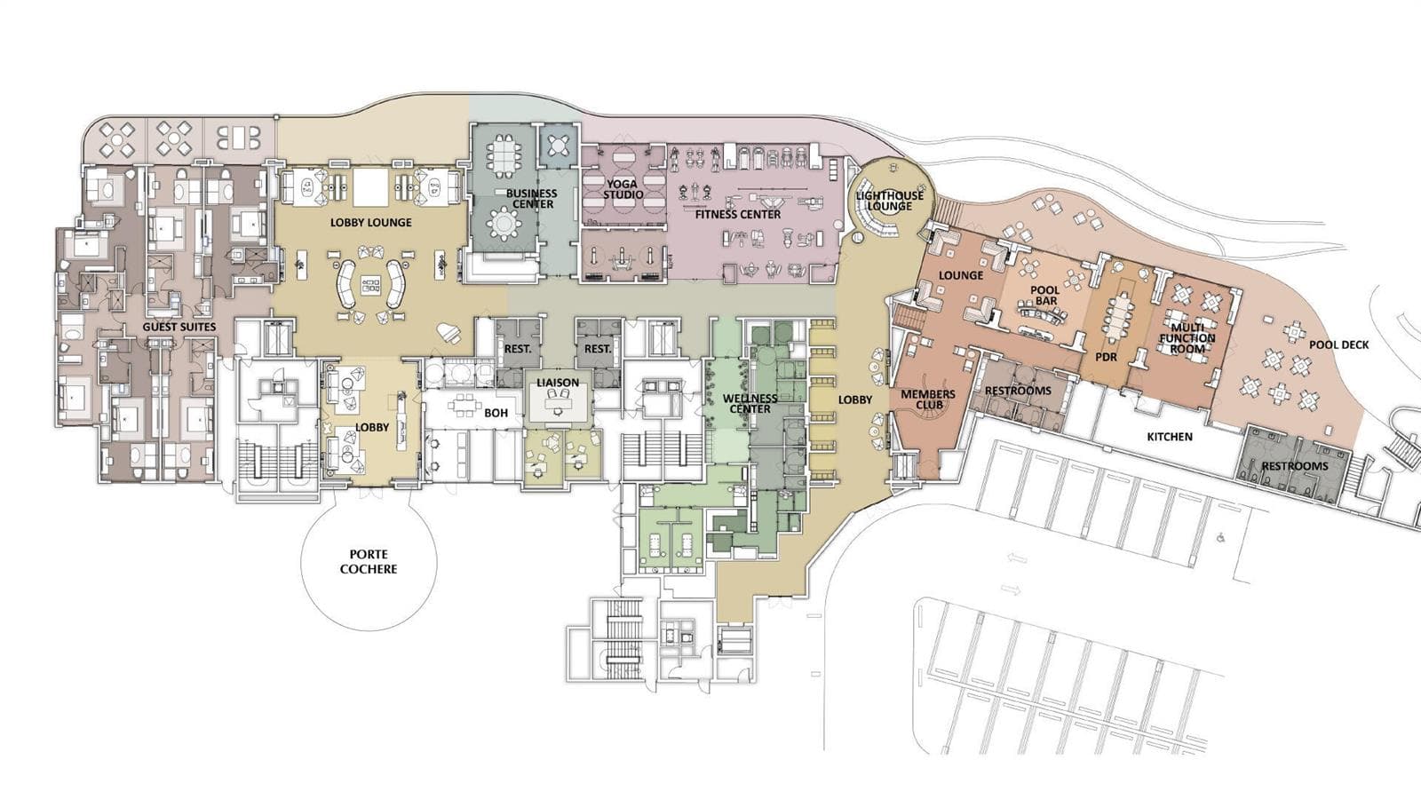 Amenity Layout