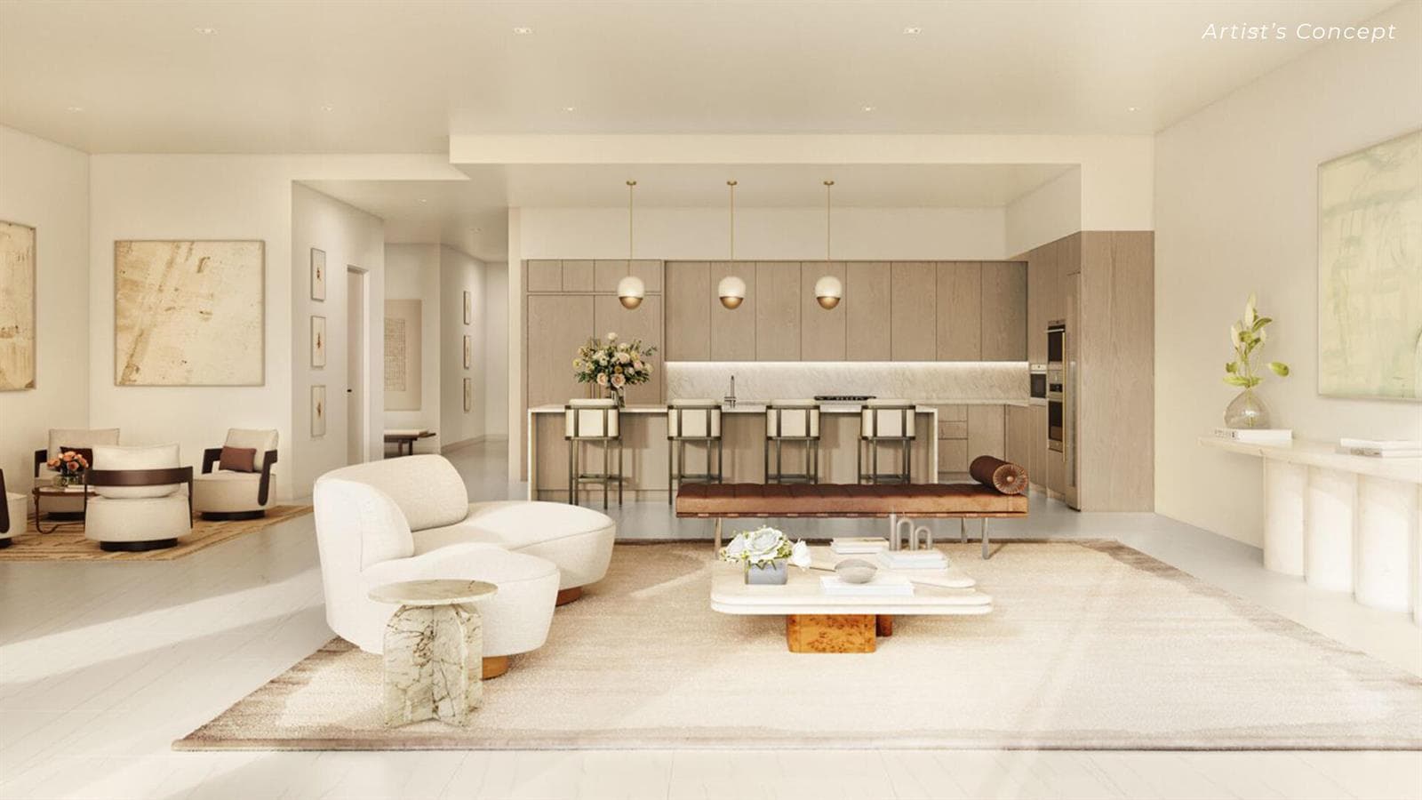 Residence B Kitchen_Great Room
